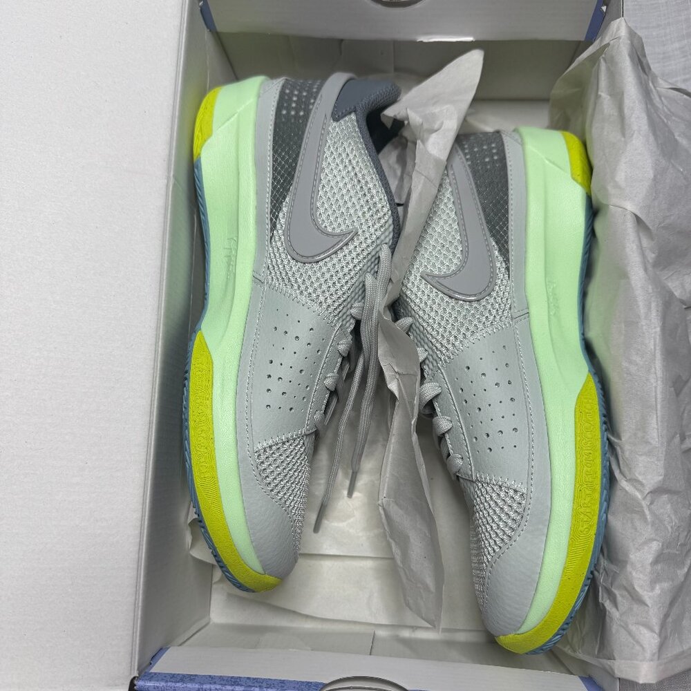 *Brand New* Boys JA Morant 1 Light Silver, Granite-Cyper Size 6.5Y